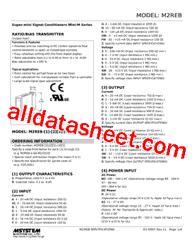 M2REB-RAA-R2/CE Datasheet PDF - M-System Co.,Ltd.