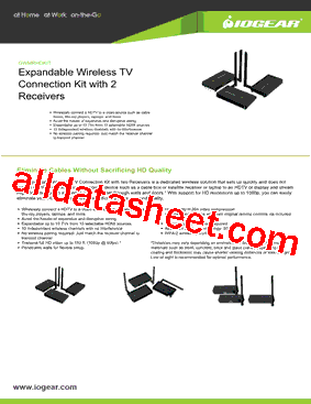 GWMRHDKIT Datasheet PDF - IOGEAR