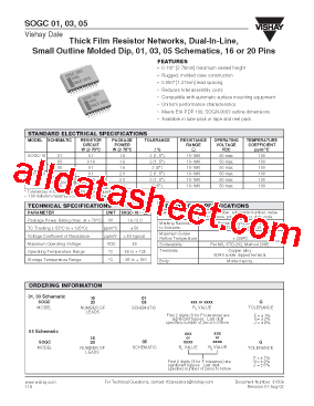SOGC03 Datasheet PDF - Vaishali Semiconductor