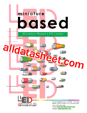 GF200 Datasheet PDF - LEDTRONICS, INC