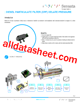 DPF Datasheet PDF - Sensata Technologies, Inc.