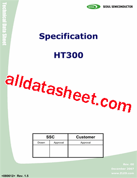 HT300 Datasheet PDF - Seoul Semiconductor