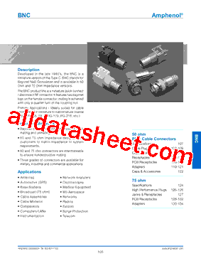31-202 Datasheet PDF - Amphenol Corporation