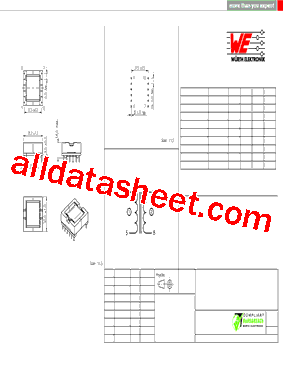 760801131 Datasheet PDF - Wurth Elektronik GmbH & Co. KG, Germany.