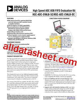 AD9430-LVDSPCB2 Datasheet PDF - Analog Devices