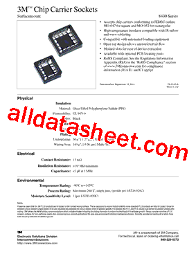 8432-21B1-RK-TP Datasheet PDF - 3M Electronics