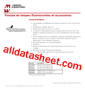 FLK18T8 Datasheet PDF - Hammond Manufacturing Ltd.
