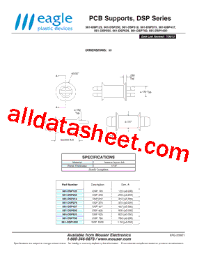 561-DSP125 Datasheet PDF - List of Unclassifed Manufacturers