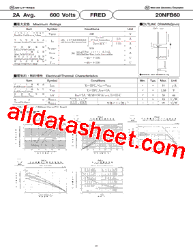 20NFB60 Datasheet PDF - Nihon Inter Electronics Corporation