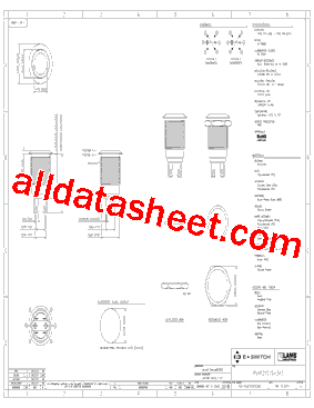 52-PV4F2Y01S343 Datasheet PDF - E-SWITCH