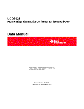UCD3138RHAT Datasheet PDF - Texas Instruments