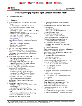 UCD3138064ARGCR Datasheet PDF - Texas Instruments