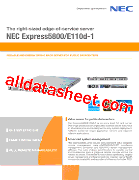 E110D-1 Datasheet PDF - NEC